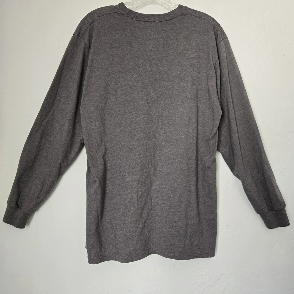 Dark Grey Stormtrooper Long Sleeve Top Sz L - Picture 2 of 3